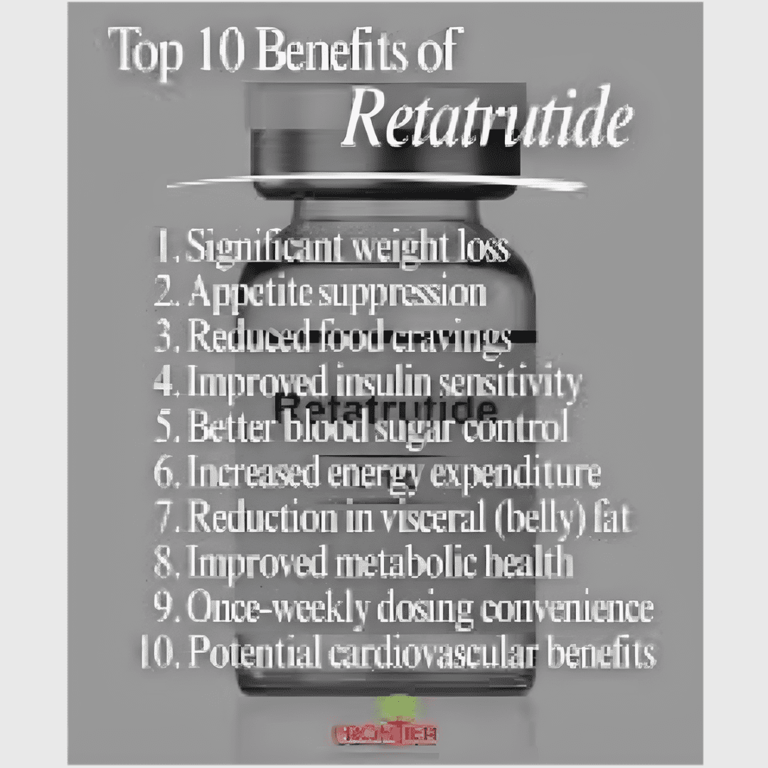 Retarutide health benefits list