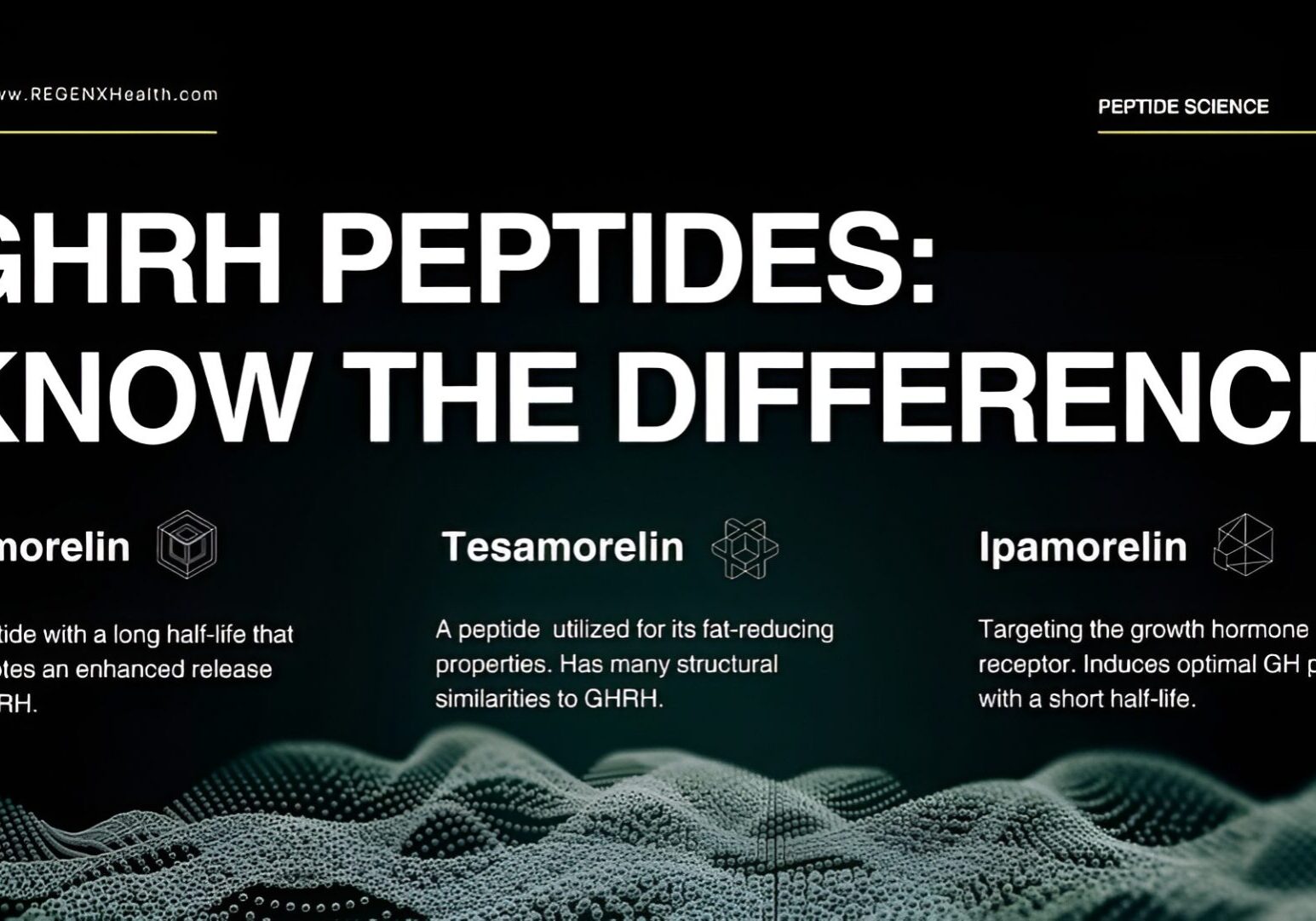 GHRH peptides comparison overview